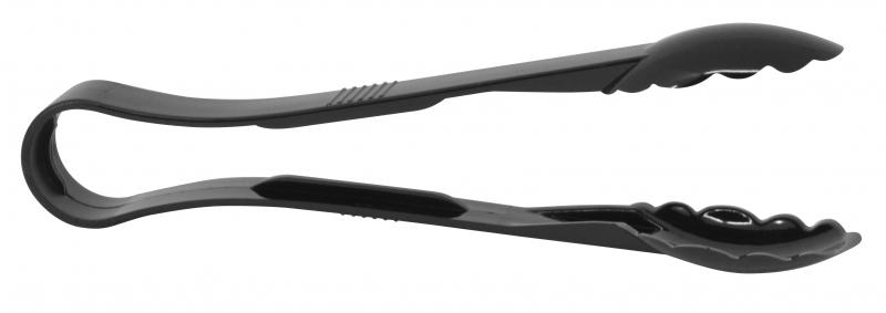 12-inch Polycarbonate Black Scallop Tong 1 12-inch Polycarbonate Black Scallop Tong